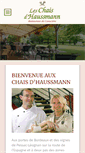 Mobile Screenshot of chais-haussmann.com